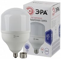 ЭРА Лампа светодиодная LED POWER T160-65W-6500-E27/E40  (диод, колокол, 65Вт, хол, E27/E40)   (12/96) (Б0027924)