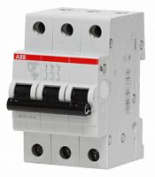 ABB Выключатель автоматический трехполюсный 50А С SH203L 4.5кА (2CDS243001R0504)