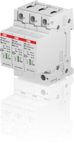 ABB УЗИП OVR T2 3L 40-275s P QS (OVR T2 3L 40-275s) (2CTB815704R1800) ABB УЗИП OVR T2 3L 40-275s P QS (OVR T2 3L 40-275s) (2CTB815704R1800)