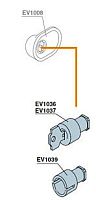 ABB Цилиндр замка с двойной бородкой 3мм (EV1039)