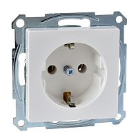 SCHNEIDER ELECTRIC Механизм розетки без шторок с заземляющим контактом (MTN2401-0319)