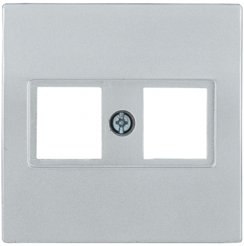 IEK Накладка 2-ая компьютерная RJ45 Cat5e BOLERO серебряный (ENB12-R-K23) IEK Накладка 2-ая компьютерная RJ45 Cat5e BOLERO серебряный (ENB12-R-K23)