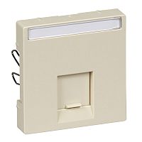 SCHNEIDER ELECTRIC Центральная плата для розетки 1 пост бежевый (MTN469844)