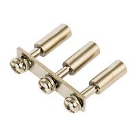 EKF Перемычка тип 3PIN для 4.0 мм2  (20 шт.) PROxima (plc-per-3PIN-4)