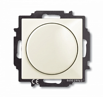 ABB BASIC 55 Диммер 400 Вт поворотно-нажимной в рамку бежевый (6515-0-0843)