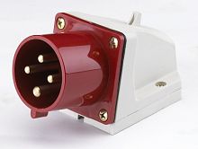 DEKRAFT Вилка кабельная 16А 3Р+РЕ IP44 (26020DEK)