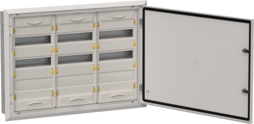 TITAN 5 Корпус металлический ЩРв-108 (3х36) 630х885х130мм IP31 серый (две двери) IEK TITAN 5 Корпус металлический ЩРв-108 (3х36) 630х885х130мм IP31 серый (две двери) IEK