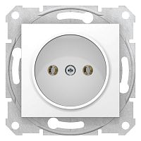 SCHNEIDER ELECTRIC SEDNA Розетка 16А без з/к, без шторок, быстрозажимные клеммы, БЕЛАЯ (SDN2900221)