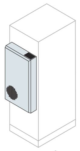 ABB Теплообменник настенный 900x435x175 (ВхШxГ) 85W (VS6285K)