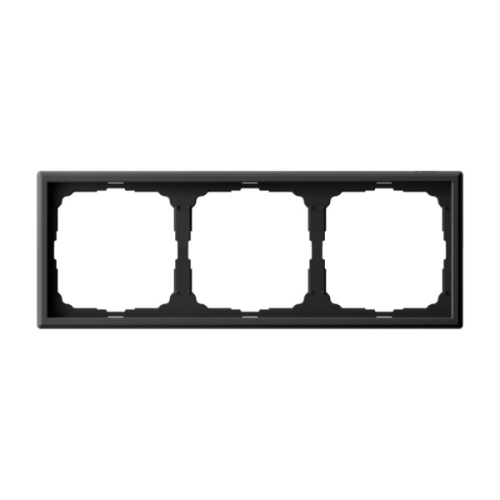 Systeme Electric ARTGALLERY Рамка 3-постовая, универсальная, карбон (GAL001003)