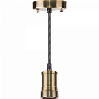 NAVIGATOR Светильник с проводом 1.5м Е27 декор черненая бронза (61521 NIL-SF01) (20664)