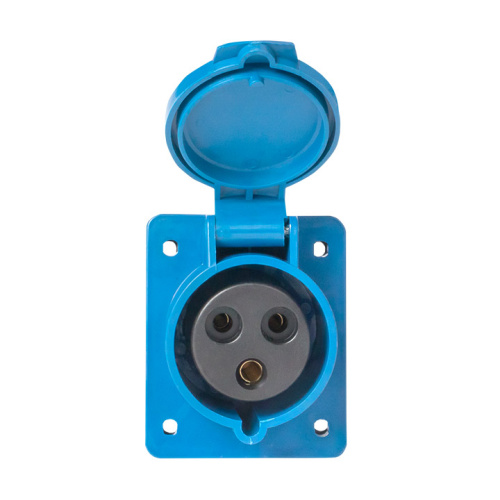 EKF Розетка кабельная 32А 2Р+Е IP44 скрытая 220В 423 (ps-423-32-220) фото 3