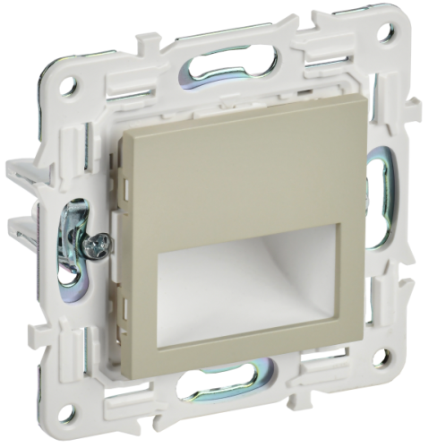 IEK SKANDY Подсветка LED встраиваемая SK-L01B бежевый  (SK-FL20-K10)
