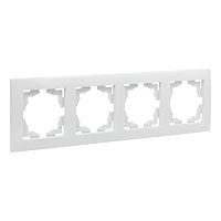 EKF Валенсия рамка 4-местная белая EKF PROxima (EWM-G-304-10)