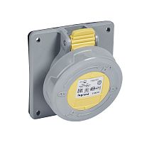 LEGRAND Розетка встраиваемая 16А 2К+З 130В IP67 (555381 )