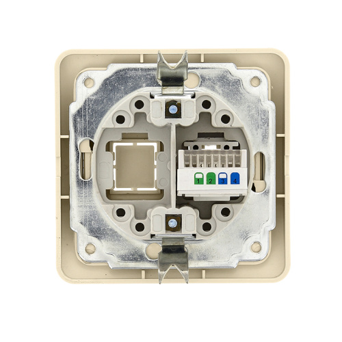 EKF Лондон Розетка телефонная Phone бежевая (EET01-034-20) фото 4