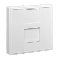 EKF Розетка RJ45, категории 6 (ширина 2 модуля) (E2MK016-135-10)