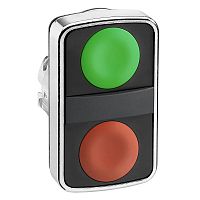 SCHNEIDER ELECTRIC Головка кнопки двойная без маркировки (ZB4BA7340)