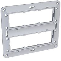 SCHNEIDER ELECTRIC Суппорт пластиковый 2 ряда 3Х45 (ALB45628N)