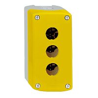 SCHNEIDER ELECTRIC Пост кнопочный 3 кнопки желтый (XALK03)