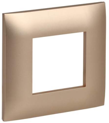 IEK SKANDY Рамка 1-местная SK-F01Sa песочный  (SK-M12-K98)