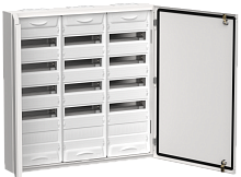 TITAN 5 Корпус металлический ЩРн-180 (3х60) 835х830х140 IP54 белый (две двери) IEK