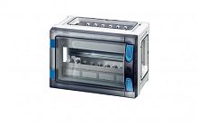 HENSEL Бокс 12 модулей прозрачные двери без боковых панелей без клеммы PE-N 180х270х186 (FP 1101)