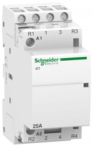 SCHNEIDER ELECTRIC Контактор модульный iCT 16A 3НО 220/240В АС (A9C22813)