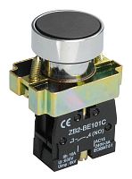 IEK Кнопка управления черная LAY5-BA21 1НО без подсветки 240В (BBT60-BA-K02)