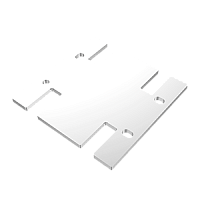 ВАРТОН Скоба соед DL-TETRIS кардан квадрат 62х75mm (V4-R0-00.0033.DL0-0002)