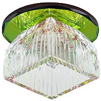 ЭРА Светильник  декор DK48 SL/MIX  лотос G9,220V, 40W, зеркальный/мультиколор  (45/1080)  (Б0003809)