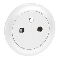 LEGRAND Celiane Лицевая панель розетки белая французский стандарт (068111 )