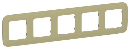 FLITE ARTISTIC Рамка 5-местная  оливковый (FI-M52-31-20-K26)