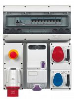 LEGRAND Розетка встраиваемая с блокировкой 16А 3К+Н+З 380В IP44 (057302 )