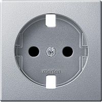 SCHNEIDER ELECTRIC Центральная плата для механизмов розеток Schuko алюминий (MTN2330-0460)