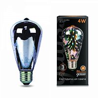 GAUSS Лампа светодиодная LED 4Вт E27 3D-Butterfly   (147802404)