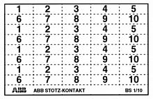 ABB Маркер комп. 4х1-10 BS1/10  (STOGHS2001946R0003) (GHS2001946R0003)