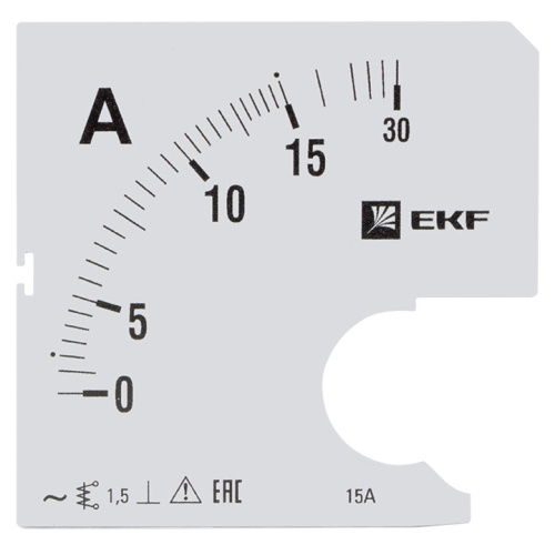 EKF Шкала сменная для A961 15/5А-1.5 PROxima (s-a961-15)