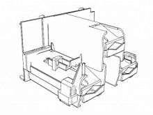 ABB Кабельная крышка для XR1 (1SEP408497R0001)