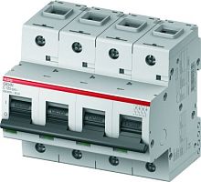 ABB Выключатель автоматический четырехполюсный 10А C S804N  (S804N C10)  (2CCS894001R0104)