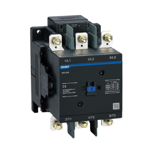 CHINT Контактор NXC-630 3P 630A 2НО+2НЗ катушка 220-240В AC/DC 50Гц (836563)