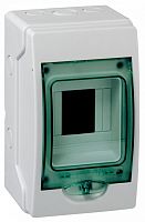 SCHNEIDER ELECTRIC Щит распределительный навесной ЩРн-П-4 IP65 пластиковый прозрачная дверь белый Kaedra  (13976)