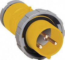 ABB Вилка кабельная 232P 4W 32А 2P +E IP 67 4ч  (232 P4W)  (2CMA166504R1000)