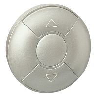 LEGRAND Celiane Панель лицевая для механизма рольставней титан (68451 )