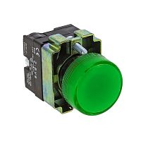 EKF Лампа сигнальная BV63 зеленая с подсветкой (xb2-bv63)