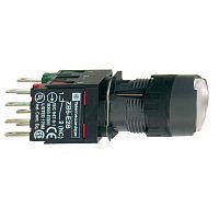 SCHNEIDER ELECTRIC Кнопка 16мм белая с подсветкой (XB6AF1B5B)