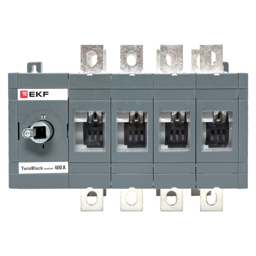 EKF Рубильник 400A 4P реверсивный без рукоятки управления TwinBlock EKF (tb-s-400-4p-rev) фото 2