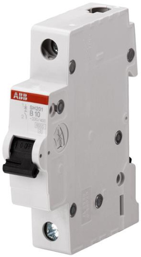 ABB Выключатель автоматический однополюсный 6А B SH201 6.0кА (2CDS211001R0065) ABB Выключатель автоматический однополюсный 6А B SH201 6.0кА (2CDS211001R0065)