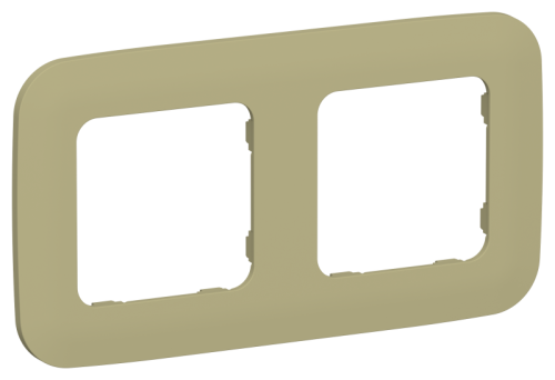 FLITE ARTISTIC Рамка 2-местная  оливковый (FI-M22-31-20-K26)