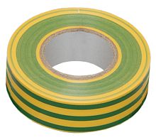 IEK Изолента ПВХ желто-зеленая 15мм 20м (UIZ-13-10-K52)